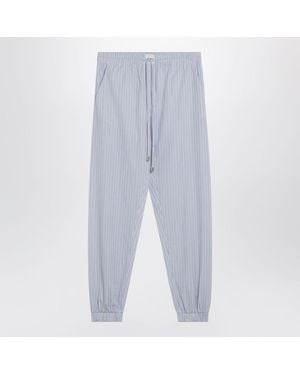 The Attico Striped Pants - Blue