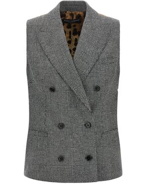 Dolce & Gabbana Dolce & Gabbana 'Dolce' Vest - Gray