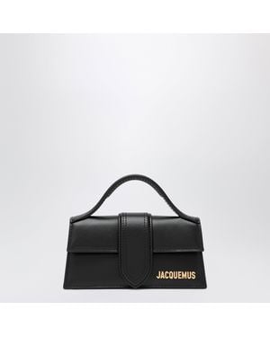 Jacquemus Bambino Small Leather Shoulder Bag - Black