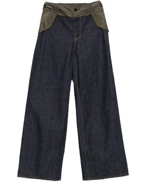 Sacai Dritto Jeans Denim - Blue