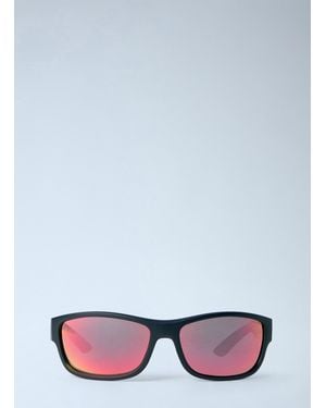 Prada Linea Rossa Ps C04S Mirrored Sunglasses - White
