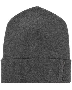 Brunello Cucinelli Cashmere Beanie - Gray