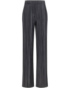 Phoebe Philo Pleated Pants Razor - Gray