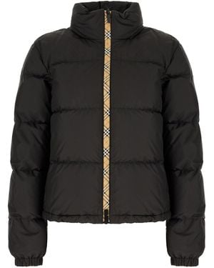 Burberry Clothing Jackets - Black