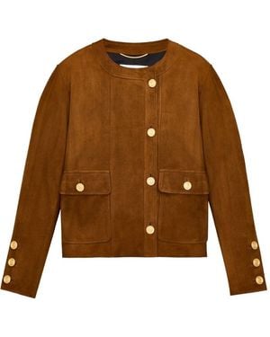 Saint Laurent Leather & Furs - Brown