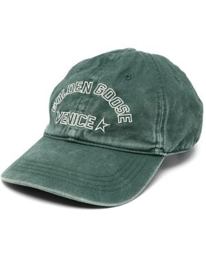 Golden Goose Baseball Cap With Logo in Blue for Men | Lyst