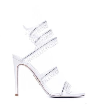 Rene Caovilla Renã Caovilla Chandelier Sandals 105 - White