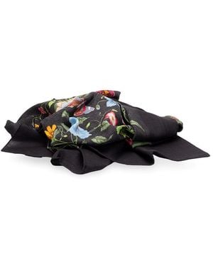 Gucci 'Flora' Foulard - Black