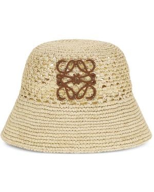 Loewe Paula's Ibiza Rafia Bucket Hat - Natural
