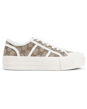 Gucci Logo Sneakers - White