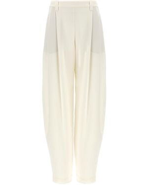 Brunello Cucinelli 'Slouchy' Pants - White