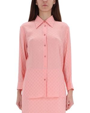 Gucci Silk Shirt - Pink