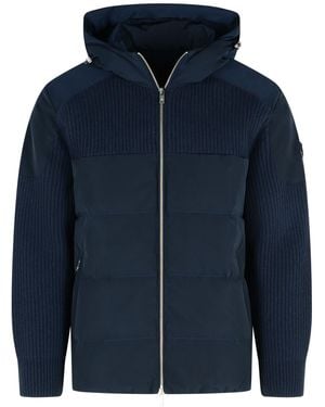 Moose Knuckles Wool Jacket - Blue