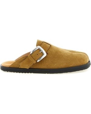 Maison Margiela 'Tabi Daily' Mules - Brown