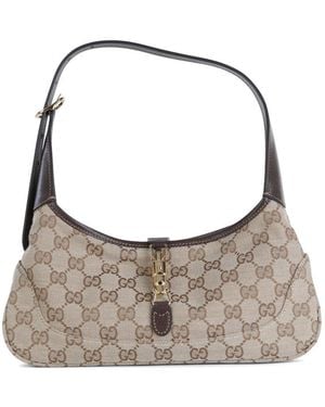 Gucci Jackie Slim Small Shoulder Bag - Gray