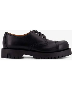 Dior Dior Dh Dexpiii Leather Lace-Up Shoes - White