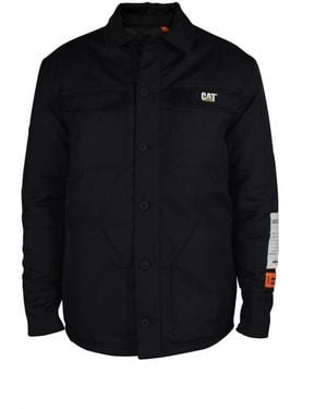 Heron Preston Coach Jacket With CAT Logo - Blue