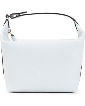 Valextra Mochi Pouch Bag - White