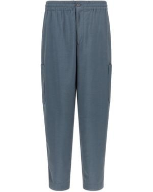 KENZO Cargo Sweatpants - Blue