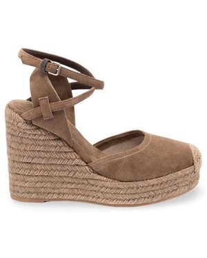 Brunello Cucinelli Sandals Whit Heels - White