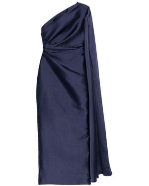 Solace London Veya Maxi Dress - Blue