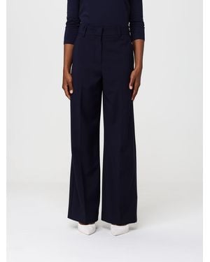 Weekend by Maxmara Virgin Wool Pants - Blue