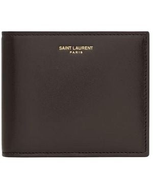 Saint Laurent Paris East/West Wallet - Brown