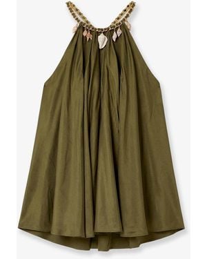 Zimmermann Silk Top Mahon - Green