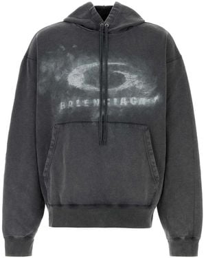Balenciaga Oversized Hoodie - Gray