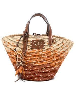 Anya Hindmarch Neutrals Tote Bags - Brown