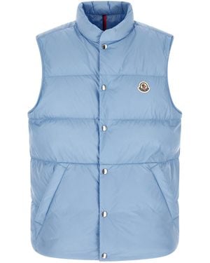 Moncler 'Tuquerouye' Padded Vest - Blue