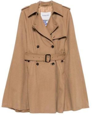 Burberry Neutrals Coats - Brown