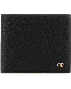 Ferragamo Salvatore Leather Wallet - Black