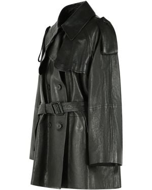 Acne Studios Leather Jacket - Black