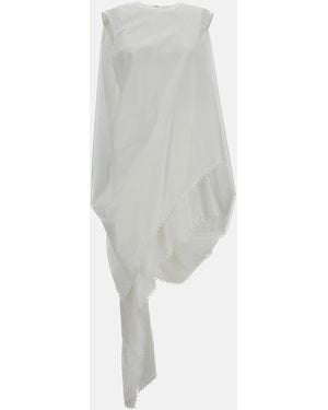 Jacquemus La Robe Traversin Courte Dress - White
