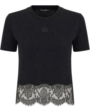 Dolce & Gabbana Dolce&Gabbana Clothing T-Shirt - Black