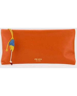 Prada Wallet - Orange