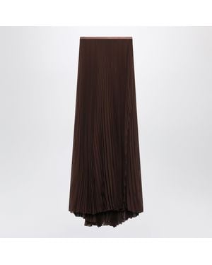 Valentino Long Skirt - Brown