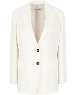 Alberta Ferretti Clothing Blazers & Gilets - White