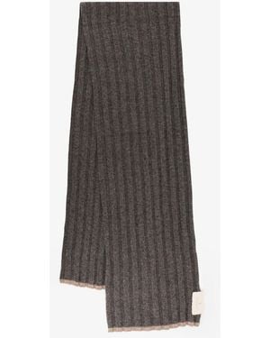 Brunello Cucinelli Cashmere Scarf - Gray