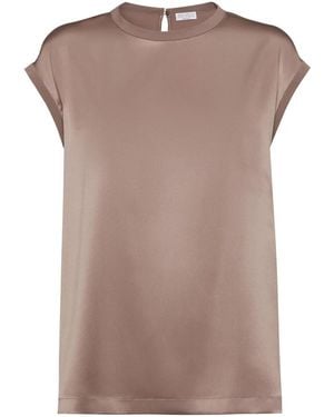 Brunello Cucinelli Blouse - Brown