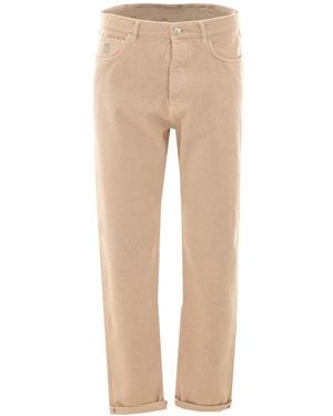 Brunello Cucinelli Iconic Fit Pants - Natural