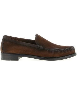 Prada Suede Loafers - Brown