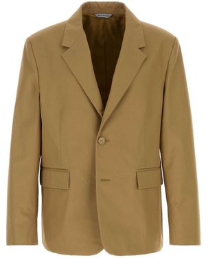 Balenciaga Cotton Blazer - Green