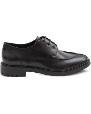 Saint Laurent Lino Derby Shoes - Black