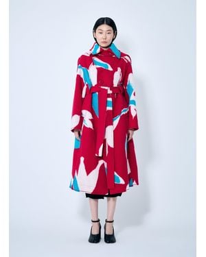 ブルゾン Issey Miyake 'Out Of A Cube' Short Coat Issey Miyake 'Out Of A Cube' Short Coat in Black | Lyst