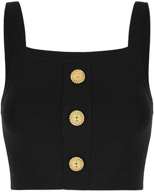 Balmain Clothing Tops - Black