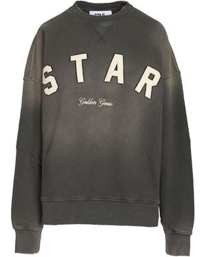 Golden Goose Star Sweatshirt - Gray