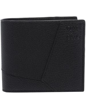 Loewe Puzzle Bifold Wallet - Black