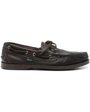 Paraboot Barth Leather Loafers - Black